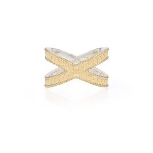 Anna beck gold cross ring